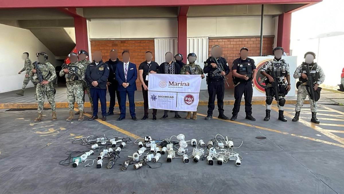 Las cámaras fueron localizadas en postes de alumbrado público, accesos principales y muros de negocios o viviendas. Especial