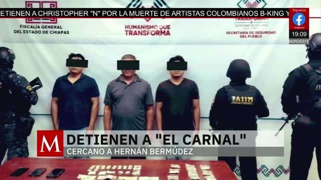 Capturan a ex jefe policial ligado con 'La Barredora' | Elisa Alanís, 30 de octubre de 2025