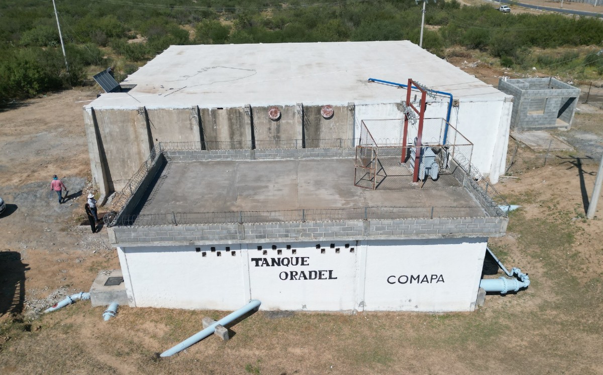 Cisterna Oradel. | Cortesía