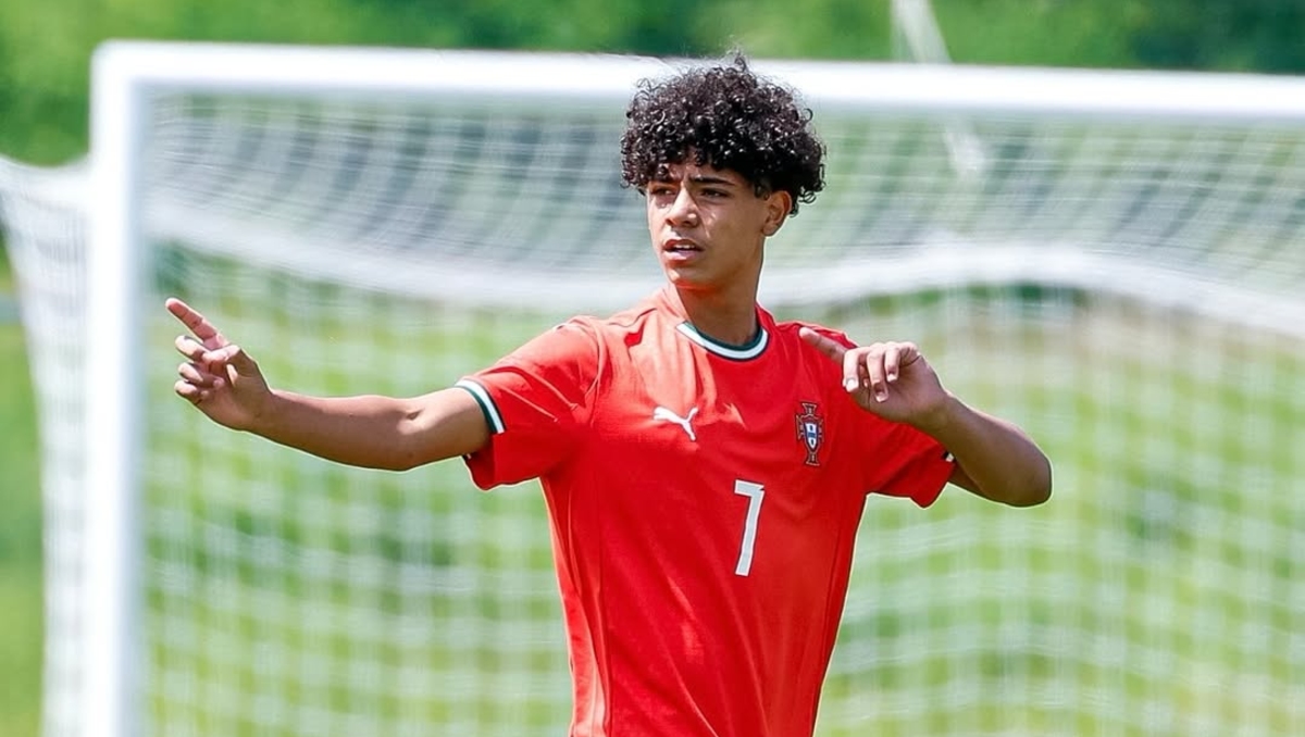 Cristiano Ronaldo Júnior debuta con Portugal Sub 16 en la victoria sobre Turquía (Instagram @cristiano)