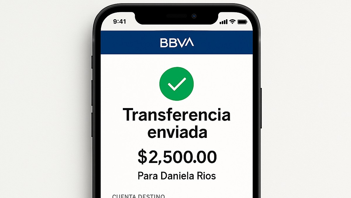 Esta es la forma correcta de transferir dinero a través de la app de BBVA | IA Discover MILENIO