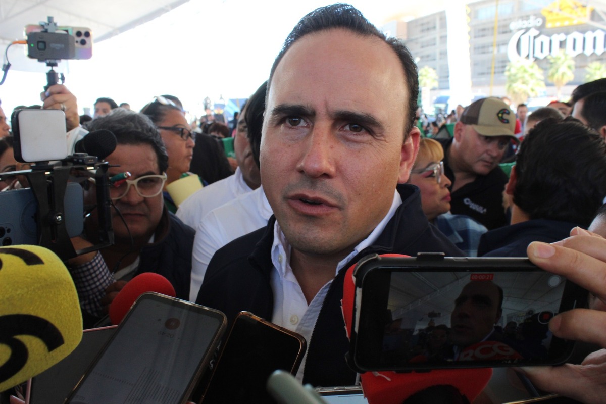 Gobernador de Coahuila, Manolo Jiménez. (Roberto Amaya)