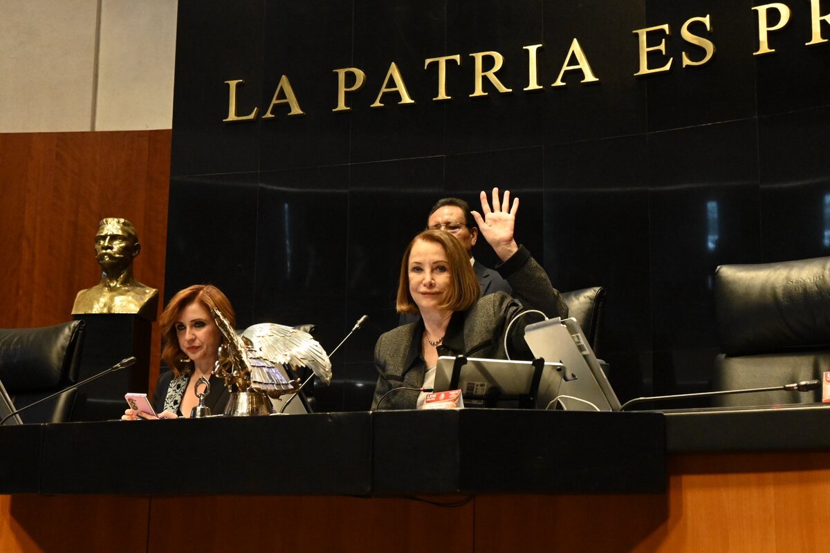 Laura Itzel Castillo, presidenta del Senado | X: @LauraI_Castillo