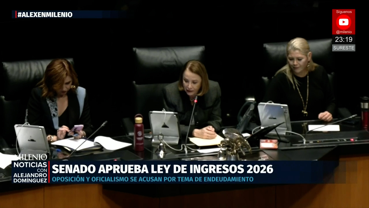 Ley de Ingresos 2026 aprobada en el Senado con 1.7 billones de deuda y debate político