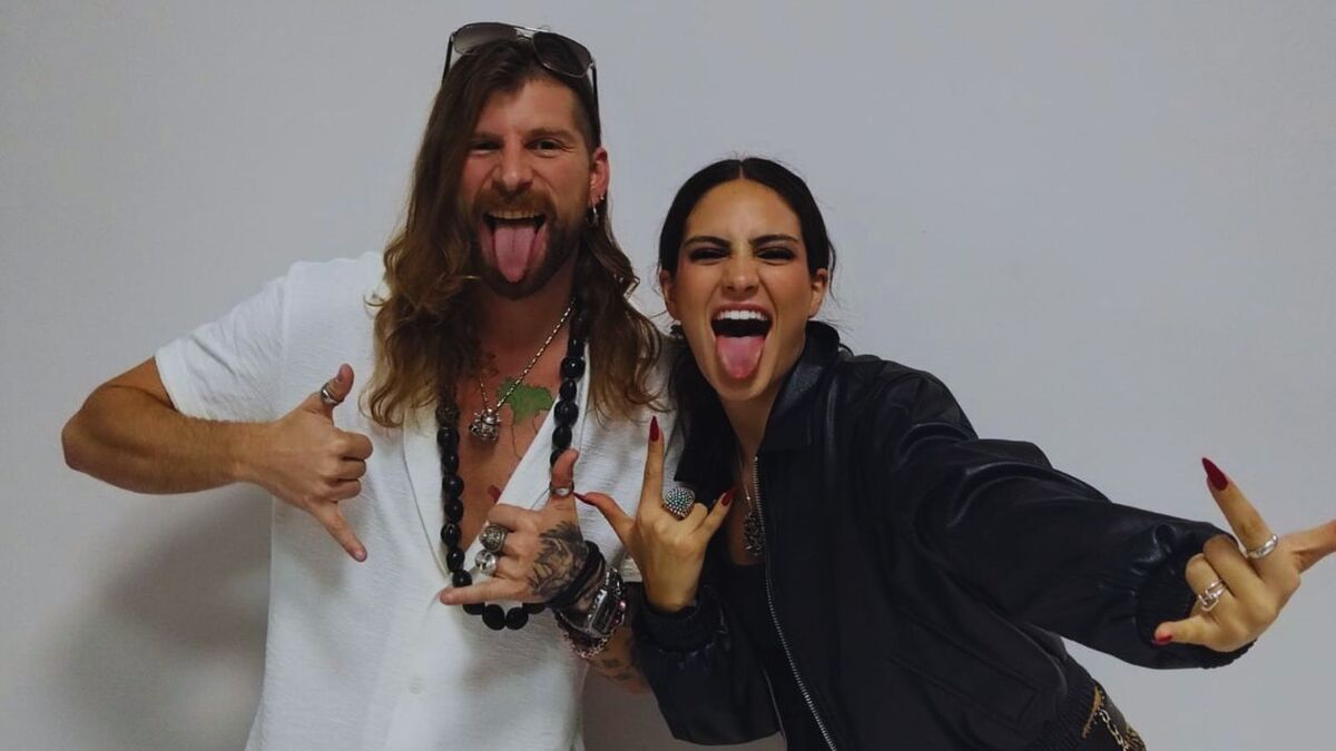 Lorenzo Meynardi baterista y Matilde G (Seiler Garcia)