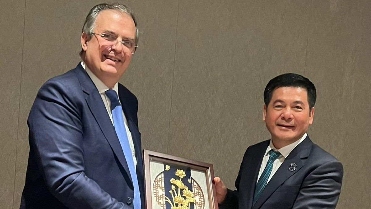 Marcelo Ebrard participó en la cumbre de APEC. | Especial