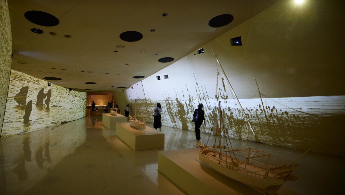 El museo presenta los momentos clave de Qatar desde el siglo XVI hasta la actualidad. | Foto: David Levene