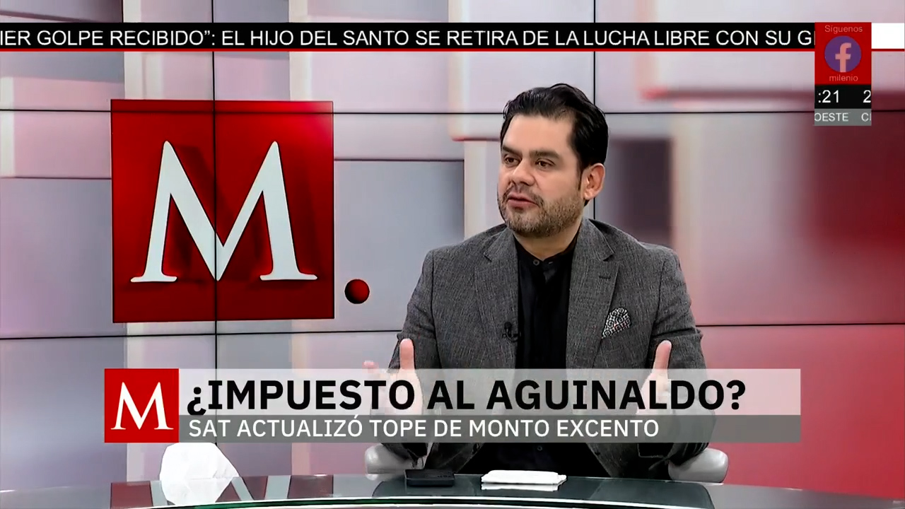 Noé Amaro aclara que el nuevo impuesto al aguinaldo es inexistente