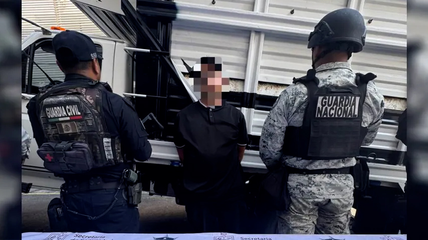 Persecución en Michoacán culmina con detención de presunto huachicolero