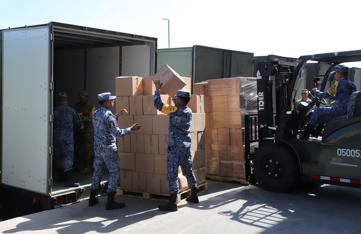 La Reserva Estratégica de la Defensa Nacional ha recibido un poco más de 73 mil despensas. | Javier Ríos