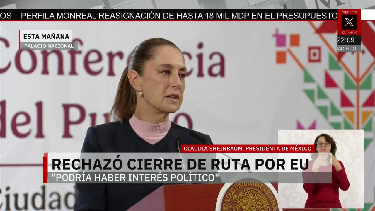Sheinbaum cuestiona la eliminación de rutas aéreas de EU | Paola Barquet, 29 de octubre de 2025