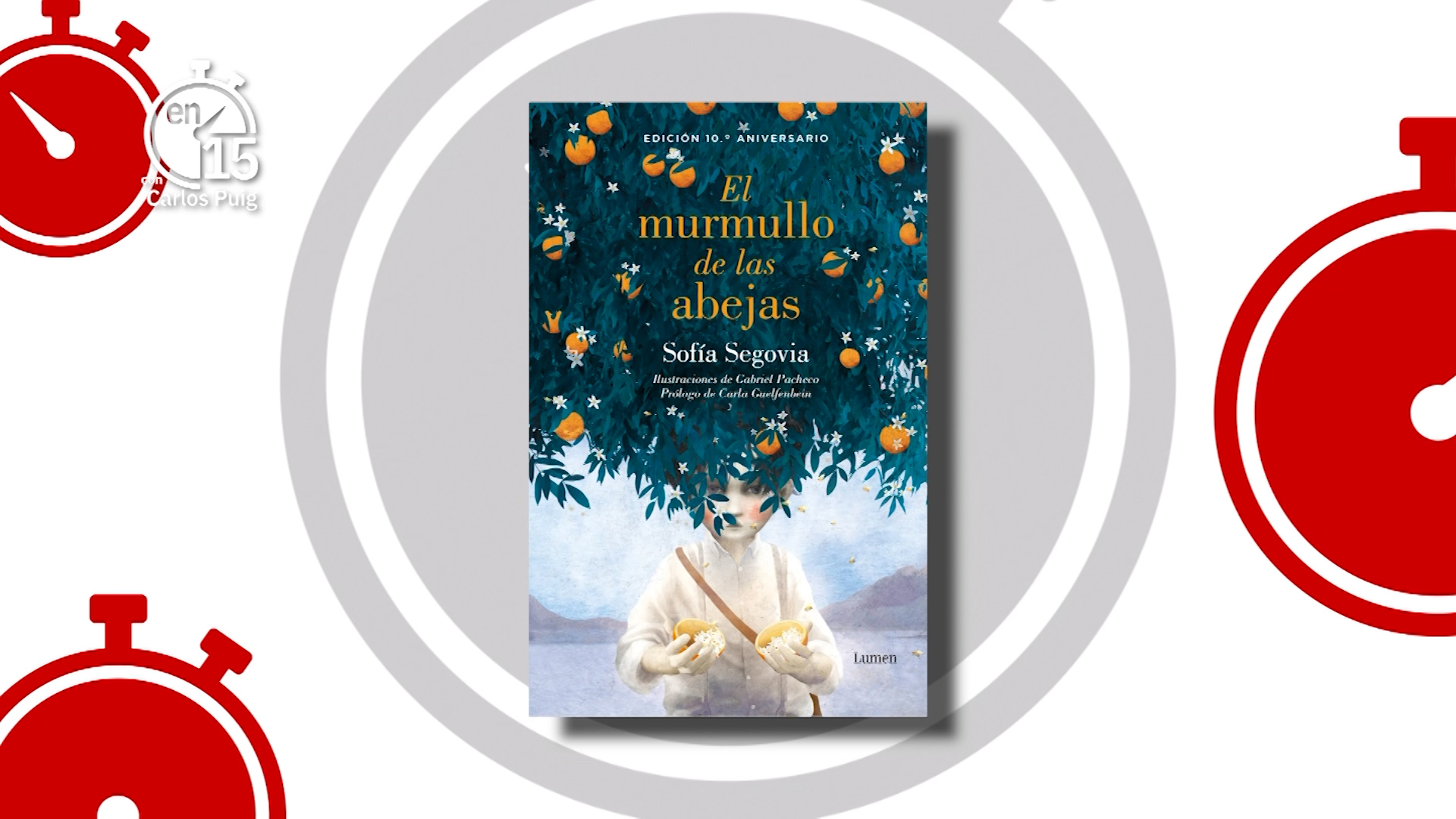 Sofía Segovia, autora de "El murmullo de las abejas" | En 15