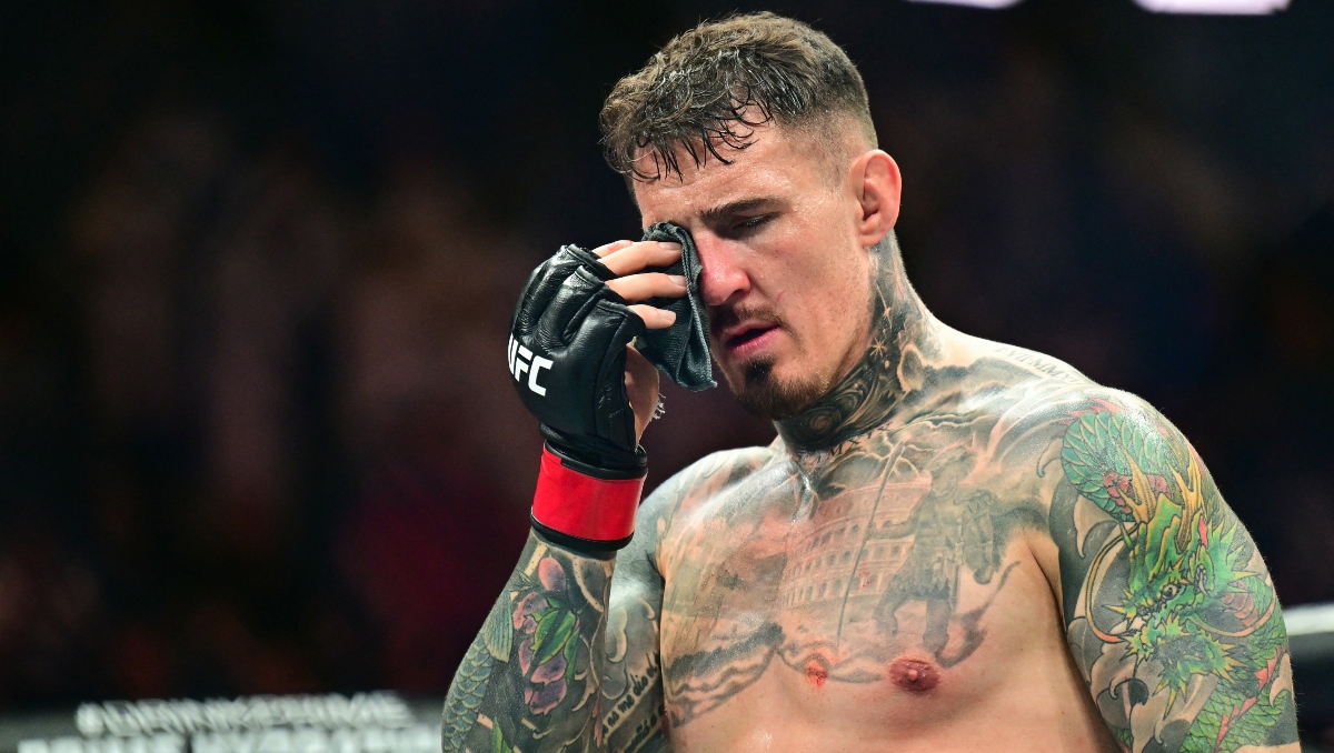 Tom Aspinall, sin visión en un ojo tras pelea en UFC 321, revela su padre (AFP)