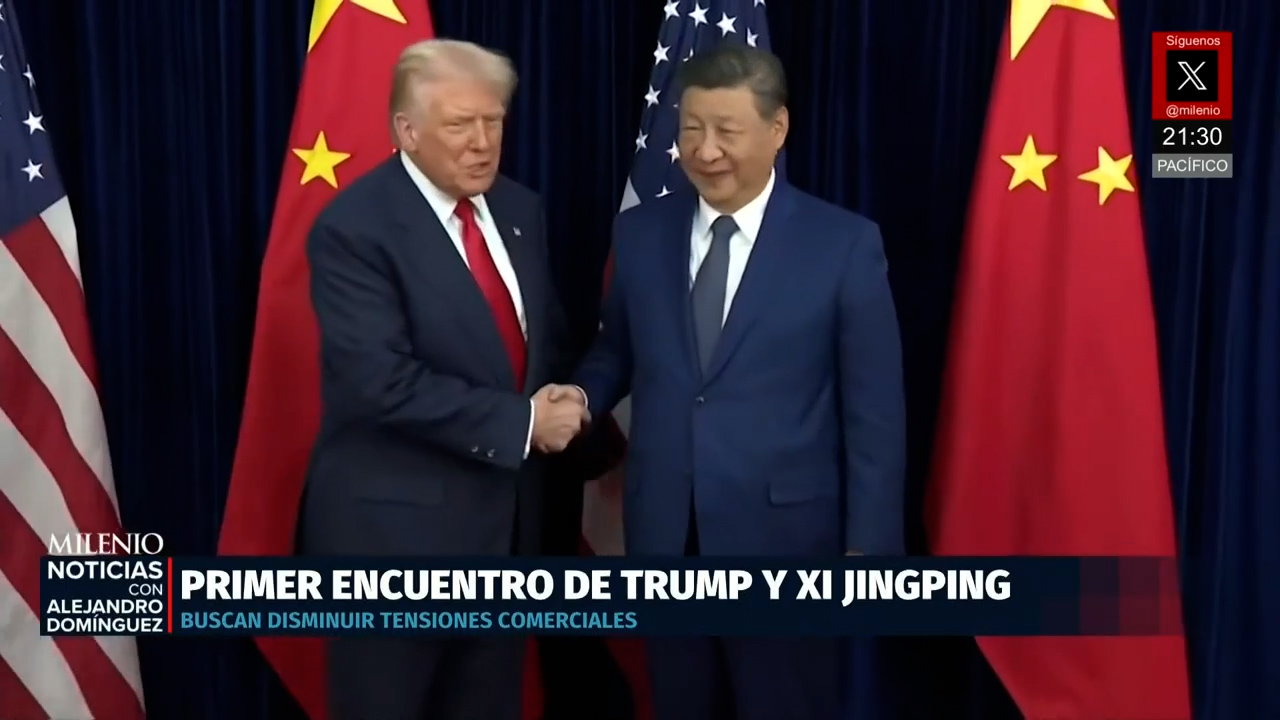 Trump y Xi Jinping se reúnen en Corea del Sur para frenar tensiones comerciales entre EU y China