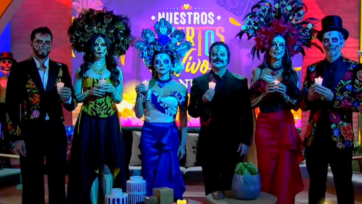 Así se caracterizaron en Sale el Sol por el Día de Muertos  | ESPECIAL