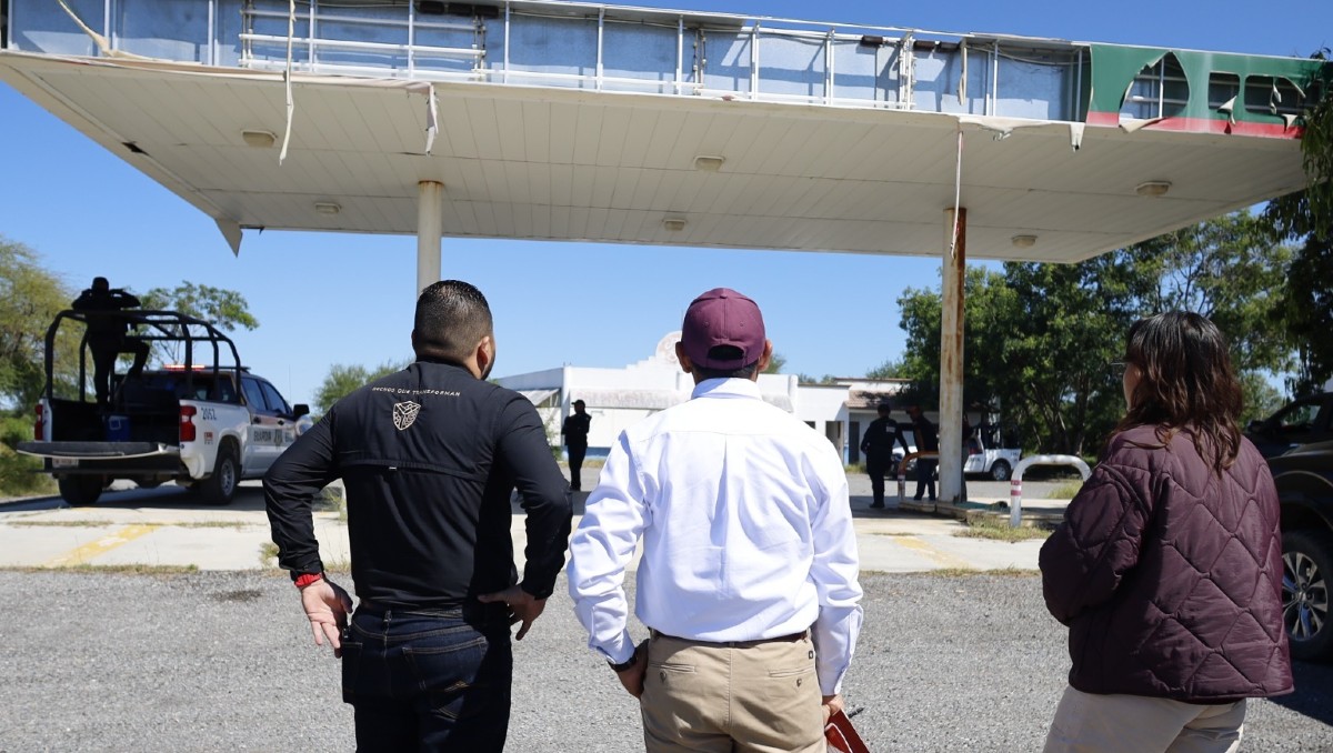 Autoridades de energía en Tamaulipas alistan el proyecto de gasolineras de Bienestar.