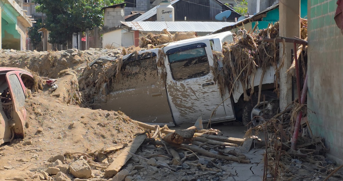 Chapula, comunidad de Tianguistengo quedó inhabitable. (Guadalupe Trejo)