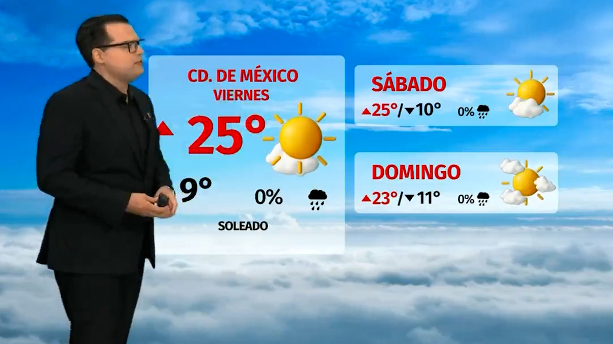 Clima de hoy 31 de octubre de 2025 | Pronóstico con Nelson Valdez