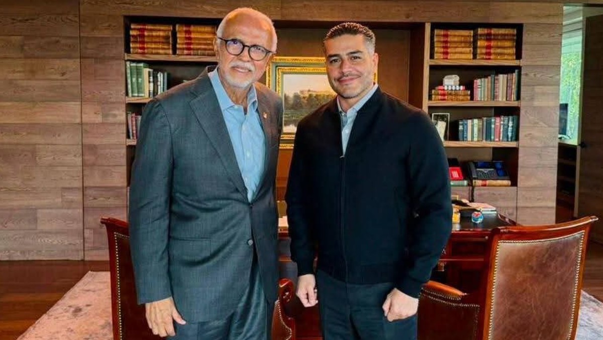 El gobernador de Nayarit se reunió con el secretario de Seguridad, Omar García Harfuch. | Foto: Especial