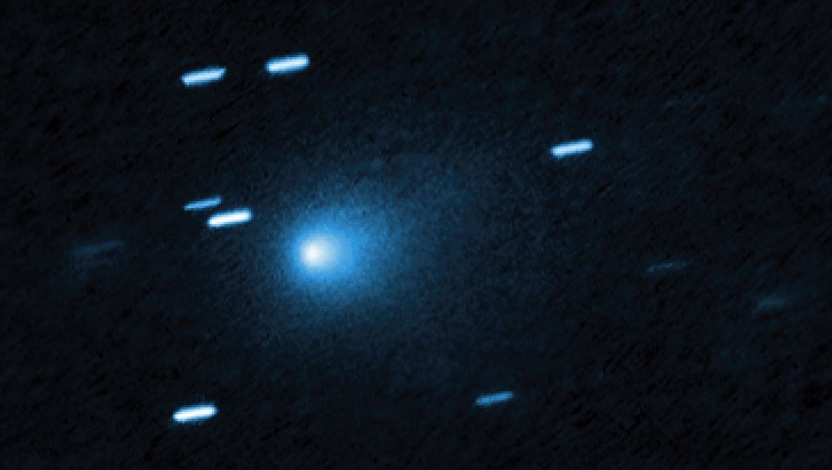 Imagen del Cometa 3I/ATLAS compartida por la NASA. | NASA