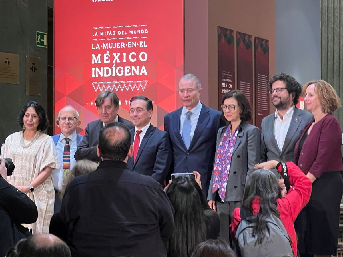 Inauguración de la exposición 'La mitad del mundo. La mujer en el México indígena' en Madrid. | Especial