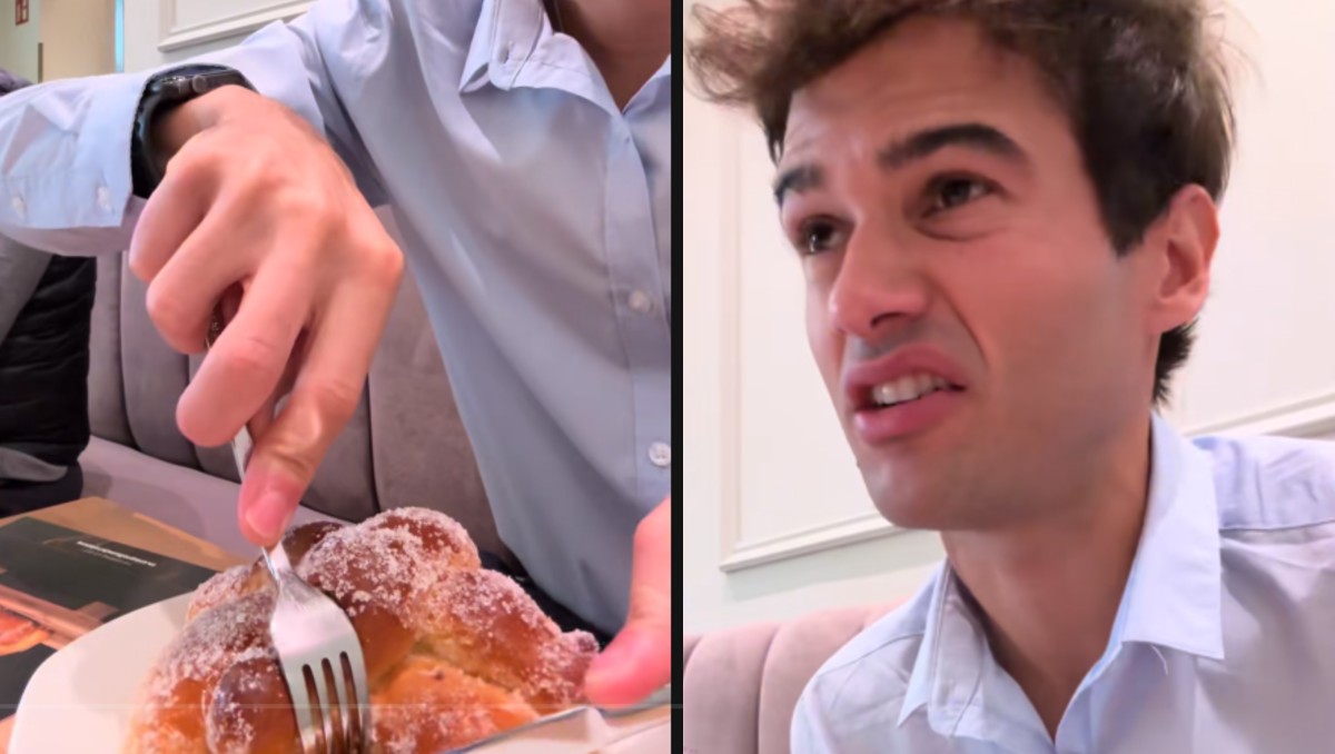 Influencer español critica el pan de muerto y se viraliza en redes. | TikTok. /@lauoo17