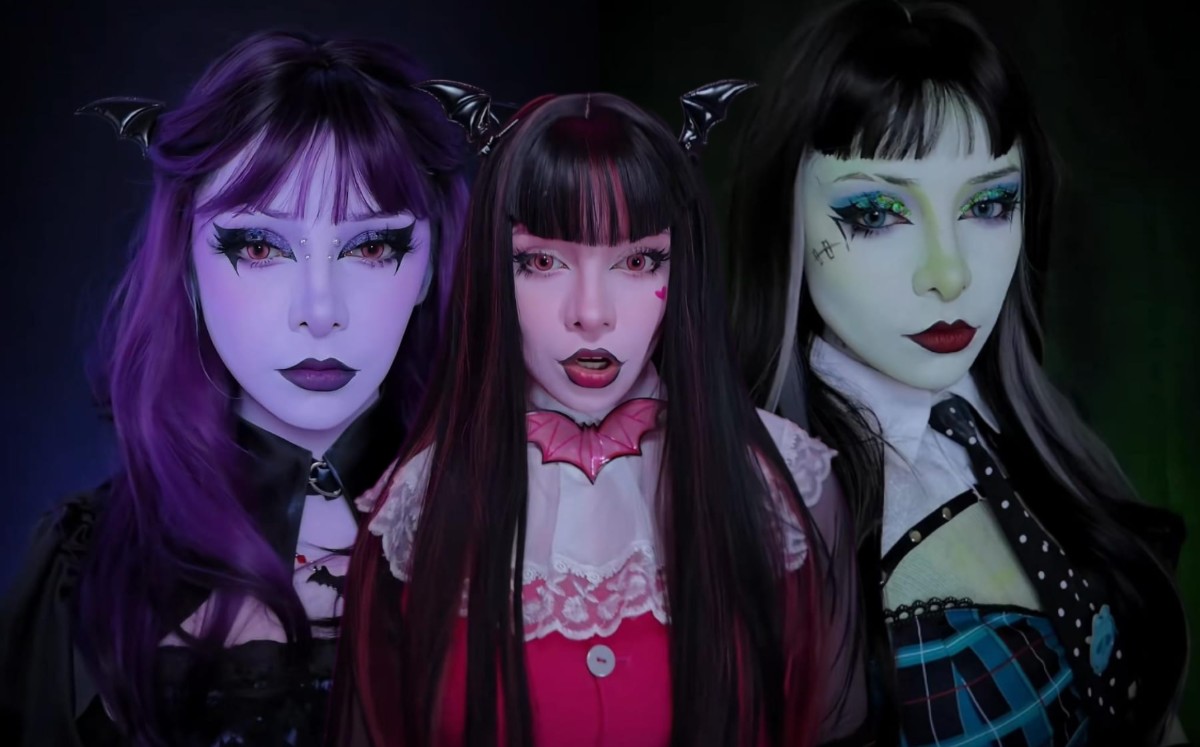 Con ingenio, maquillaje y actitud esta tiktoker recreó a más de un personaje. | Angelica Monsivais (Tiktok)