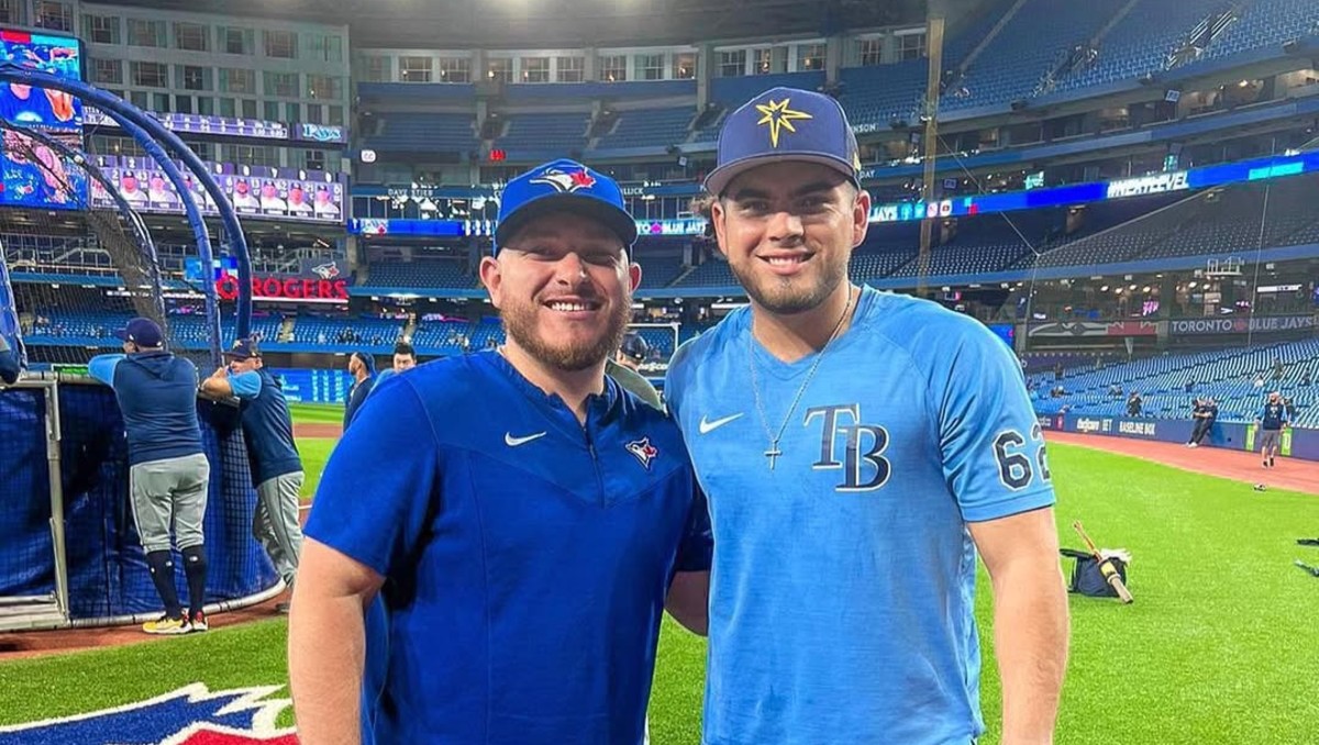 Jonathan Aranda y Alejandro Kirk: amistad de Ligas Menores hasta Serie Mundial (Instagram @jarandav)