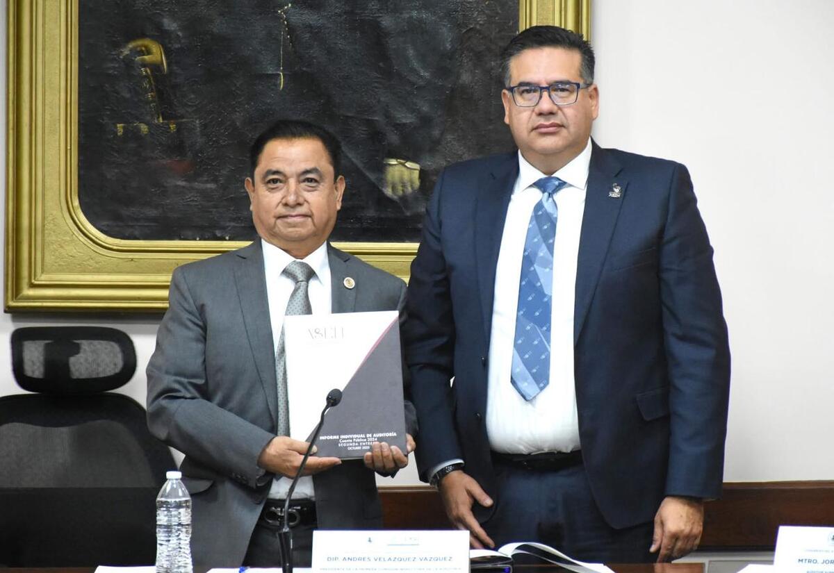 Jorge Valverde presentó los resultados ante la comisión inspectora del Congreso. (Cortesía)