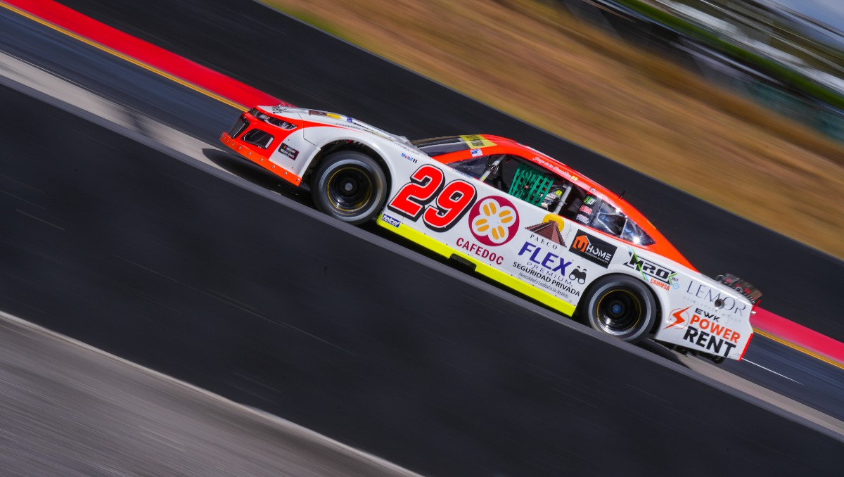Koke de la Parra, piloto mexicano de la Nascar México Series (Cortesía)