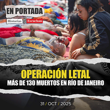 Megaoperativo antinarco en Río de Janeiro deja más de 130 muertos