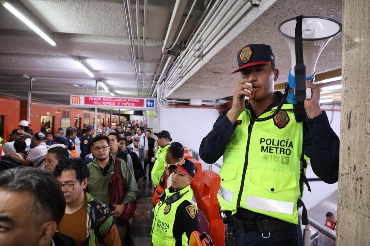 El operativo especial en estación Hidalgo Líneas 2 y 3 concluyó sin incidentes