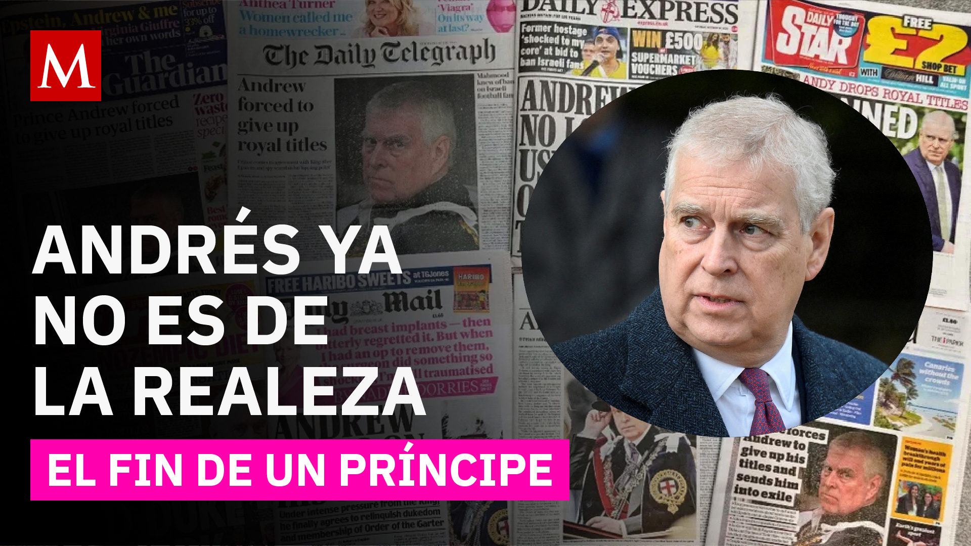 Príncipe Andrés: los escándalos que lo llevaron a perder sus títulos