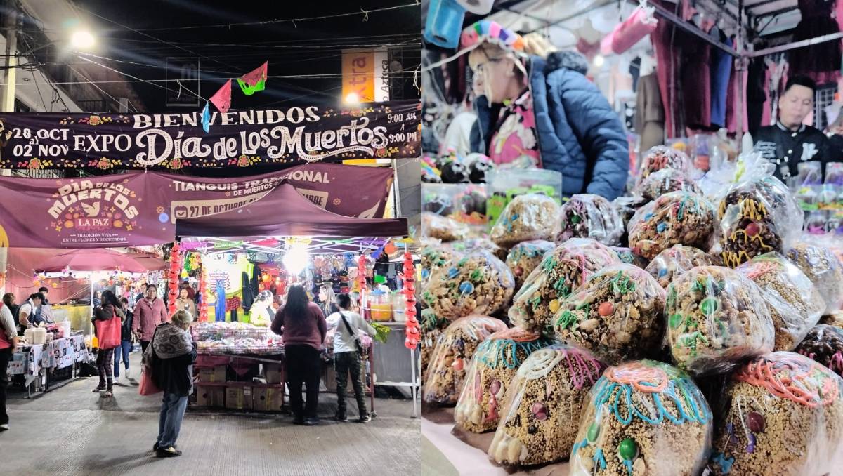 Tianguis de la Avenida Morelos ubicado en  Los Reyes La Paz. Especial
