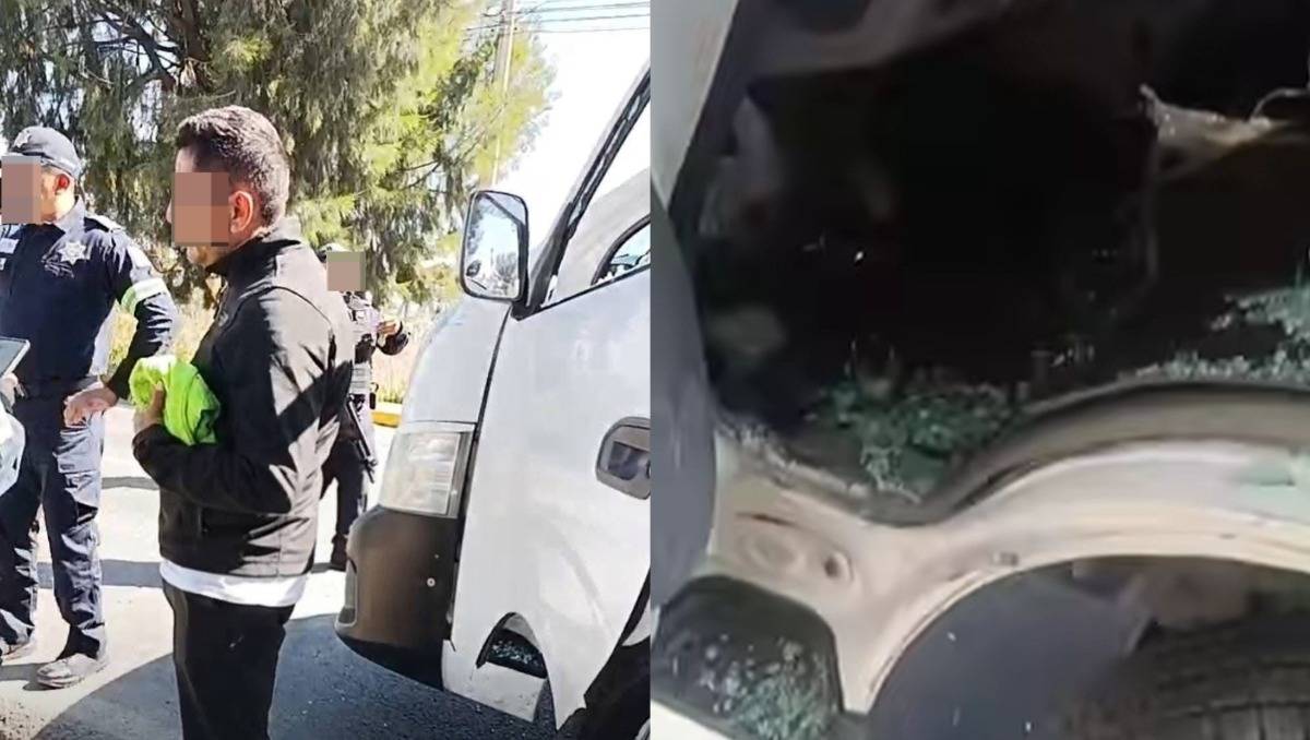 La unidad de transporte público llevaba 19 pasajeros, quienes pretendían llegar a la base en el municipio de Chalco. Especial