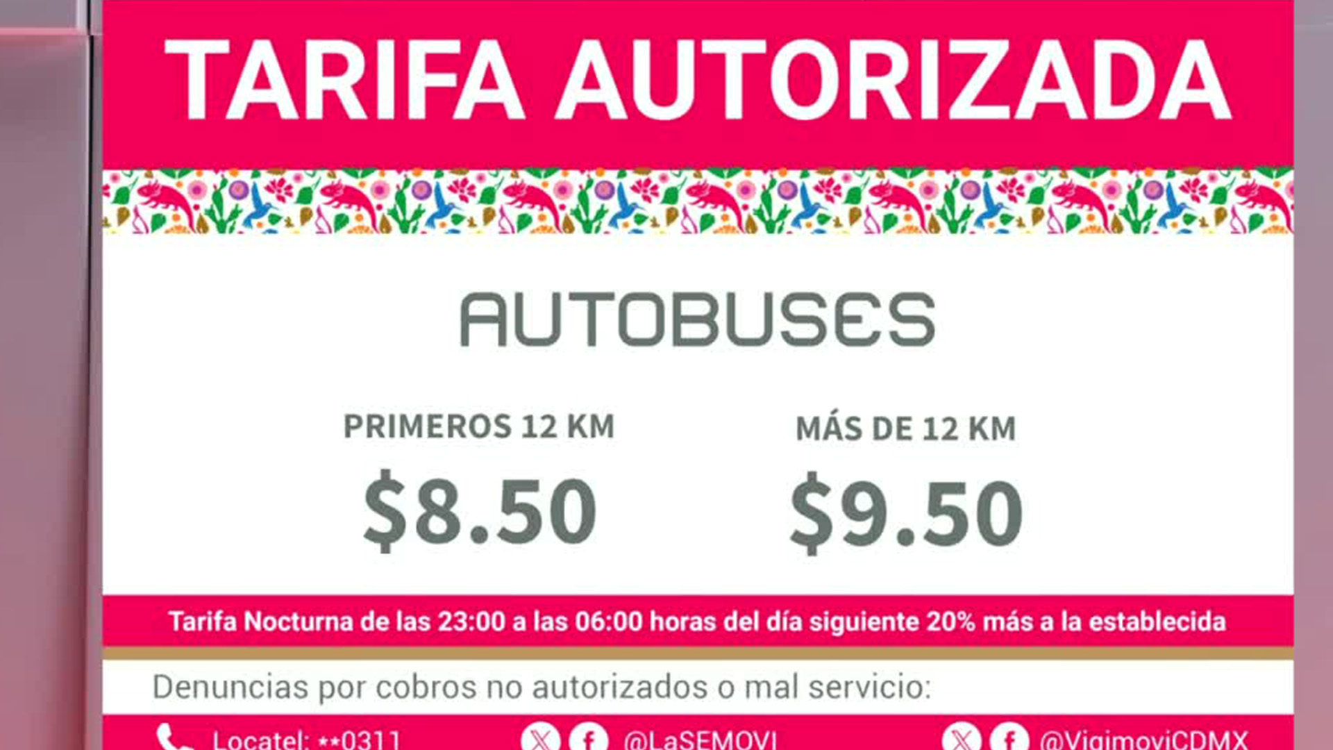 Aumento al transporte de CdMx, tarifa sube 1.50 pesos a cambio de un mejor servicio
