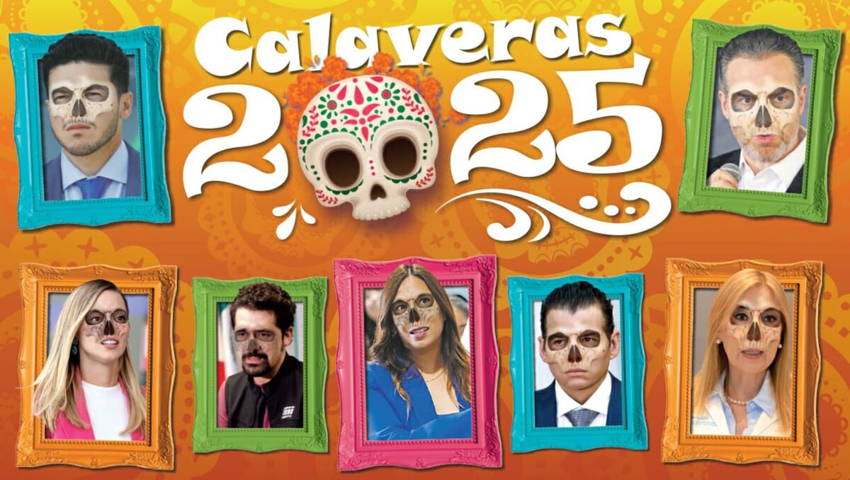 Calaveritas 2025 de políticos de NL. | Ricardo Laureano.