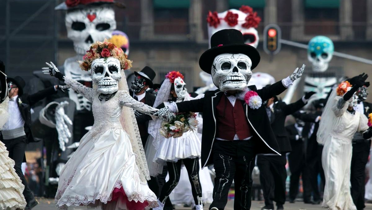 Desfile del Día de Muertos en CdMx. | FOTO: Cuartoscuro