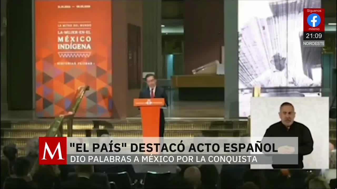 España reconoce agravio hacia México durante la conquista | Paola Barquet, 31 de octubre de 2025