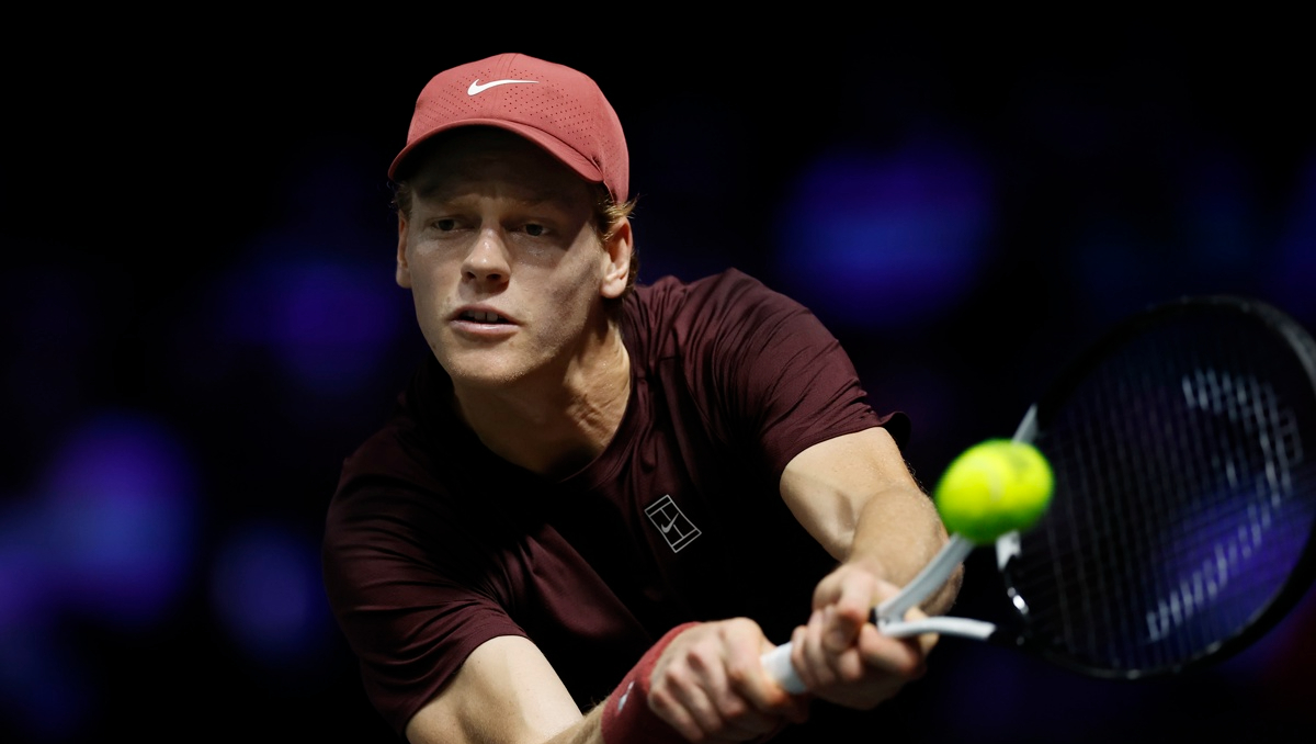 Jannik Sinner buscará recuperar el número 1 del ranking en la final del Masters de París ante Auger-Aliassime (EFE)