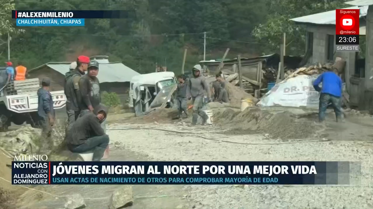 Jóvenes de Chiapas falsifican actas para buscar mejor vida