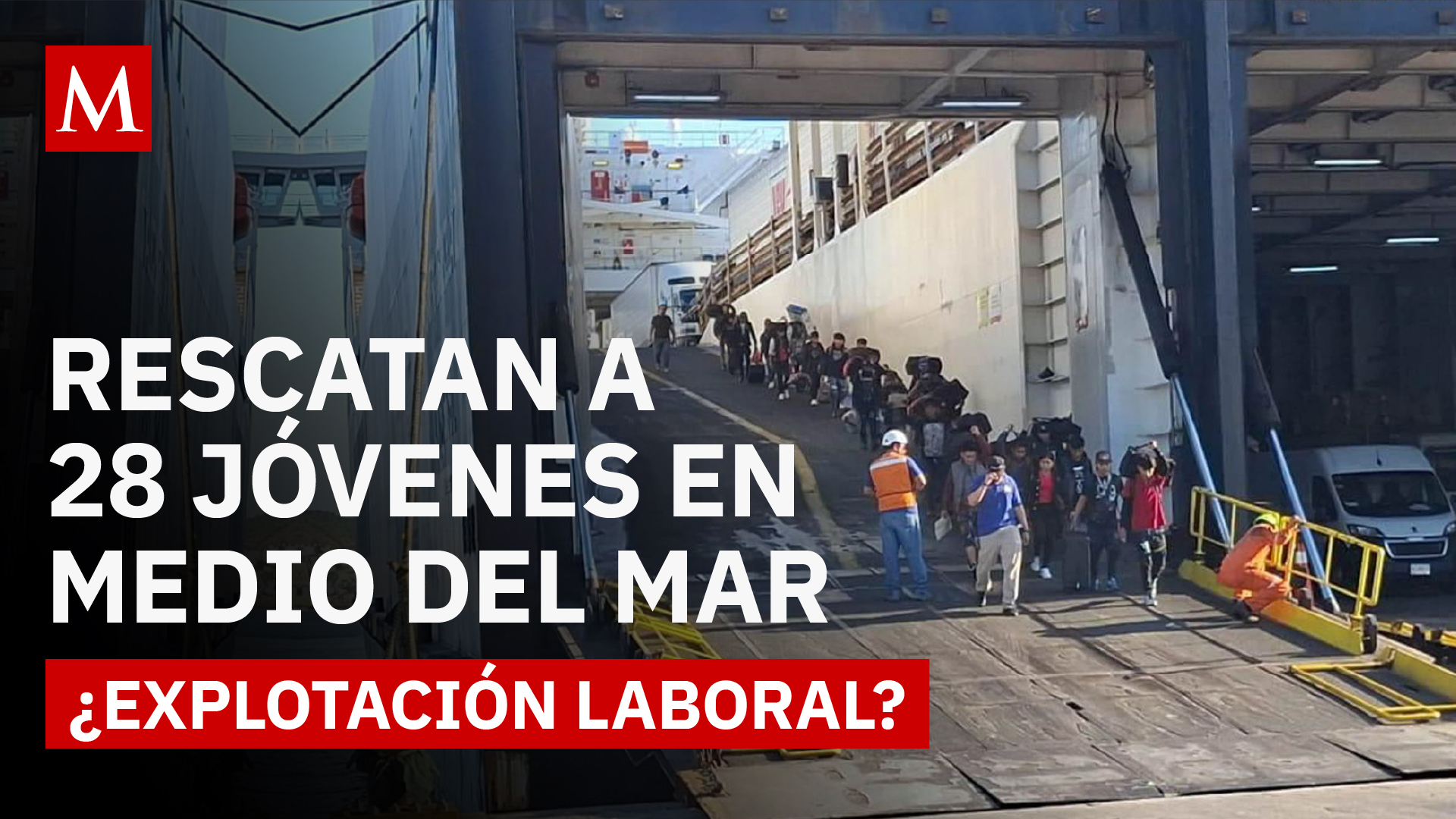 Jóvenes engañados con ofertas de trabajo: rescate en altamar frente a Sinaloa