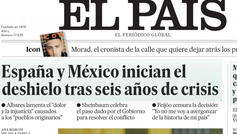Medios españoles califican como “inicio del deshielo” las nuevas declaraciones entre México y España