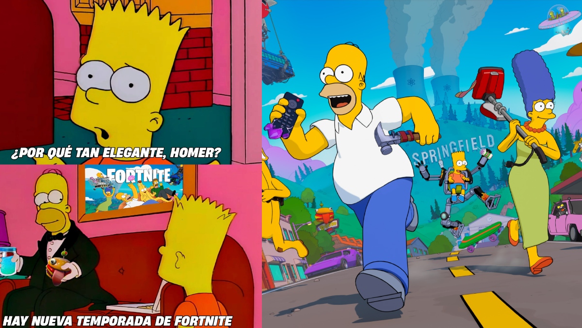 Springfield invade el Battle Royale: Los jugadores podrán explorar lugares emblemáticos como La Central Nuclear, el Kwik-E-Mart.