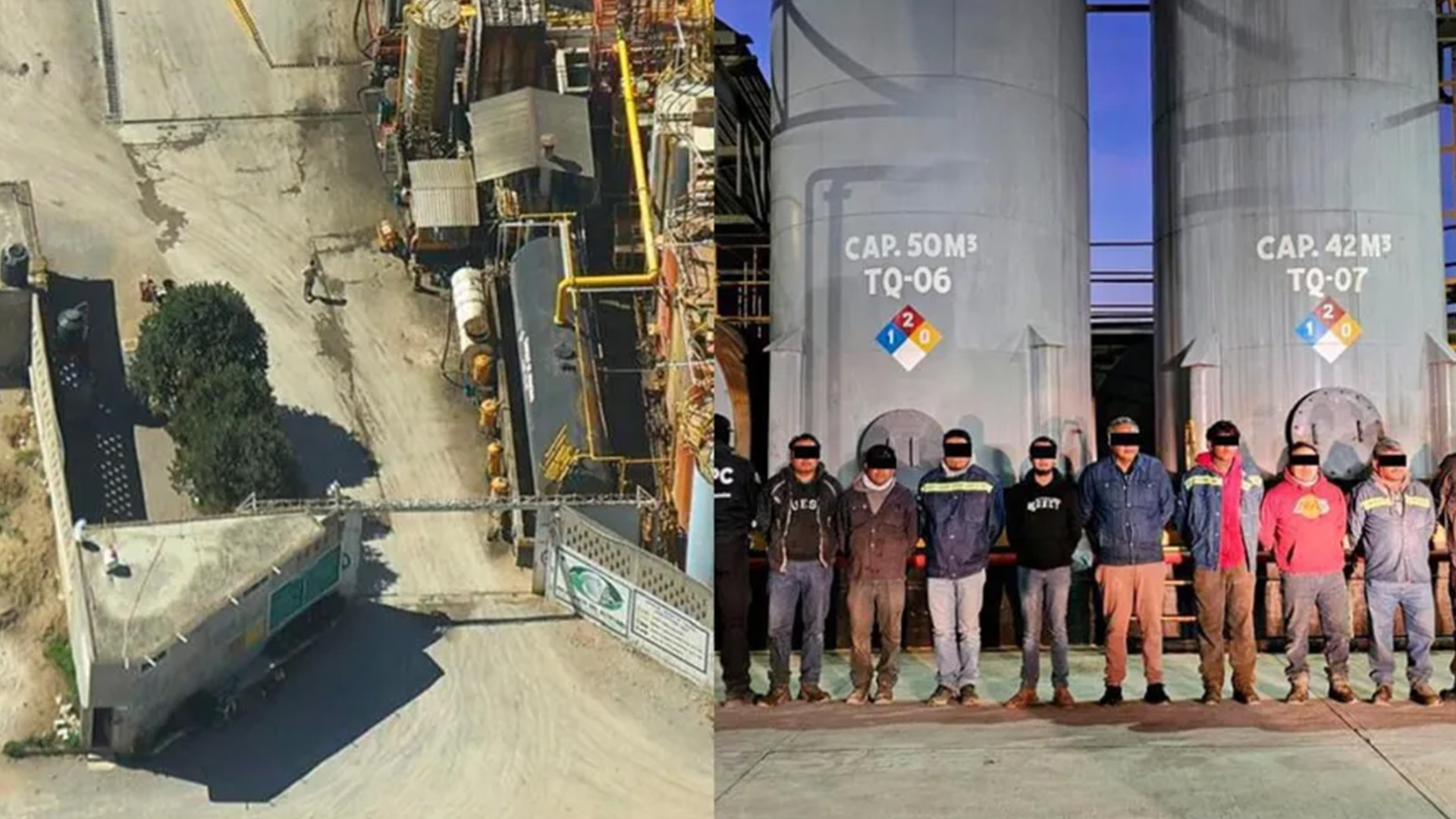 En Veracruz, desarticulan una refinería clandestina y red de huachicol; hay 8 detenidos