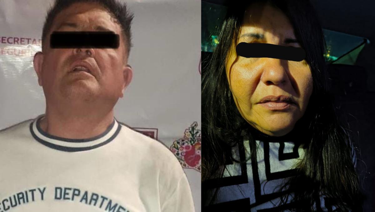 Verónica 'N' y Vicente 'N' fueron detenidos en la CDMX por su presunta participación en robos a casas en Metepec. Especial