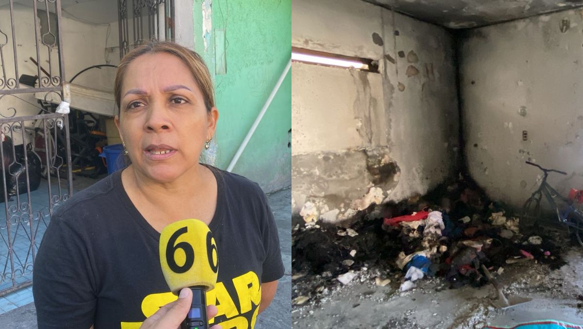 La vivienda fue consumida por el fuego. | Erik Solheim Rocha