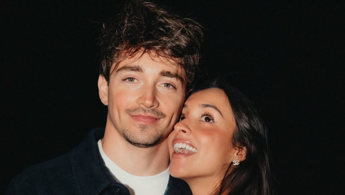 Charles Leclerc se compromete con su pareja Alexandra Saint Mleux (Instagram @charles_leclerc)