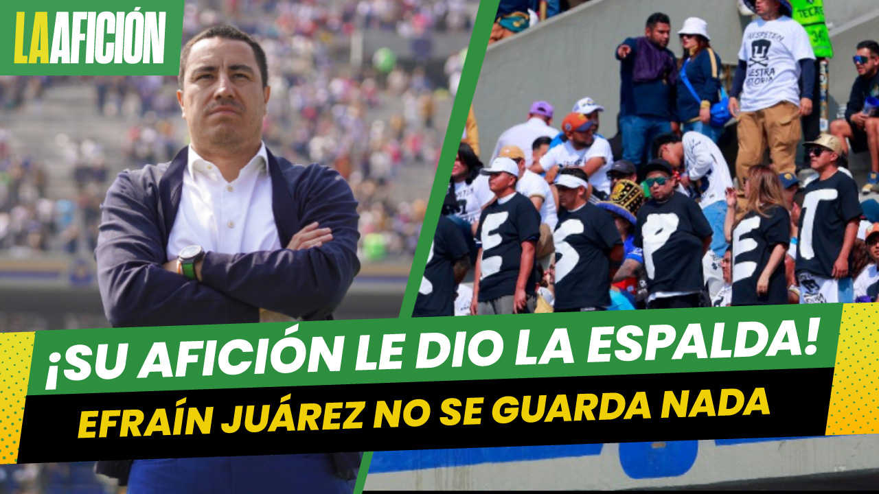 Efraín Juárez sobre la protesta de La Rebel: 'Son la mejor barra del país, no les puedo pedir nada'