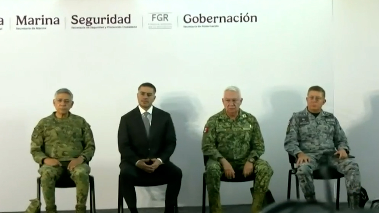 Gabinete de seguridad ofrece rueda de prensa tras reunión con Claudia Sheinbaum